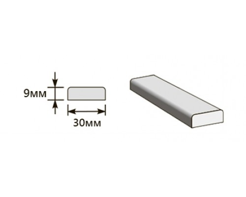 Притворная планка 2000*40*9