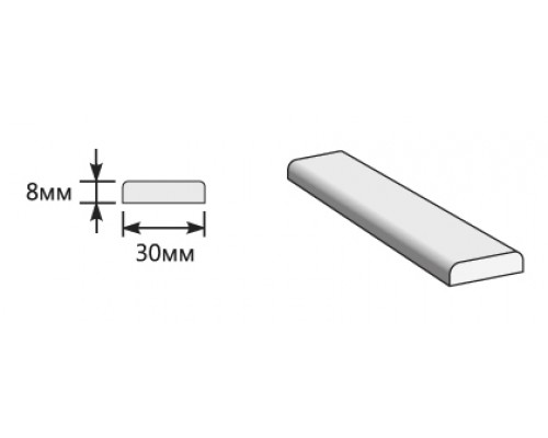 Притворная планка 2000*30*8